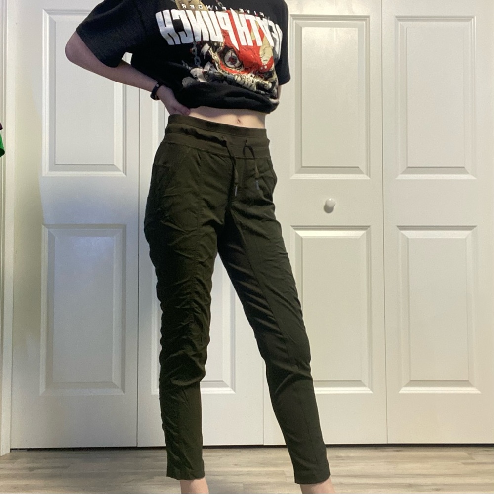Green Lululemon Joggers (More Pics Now)